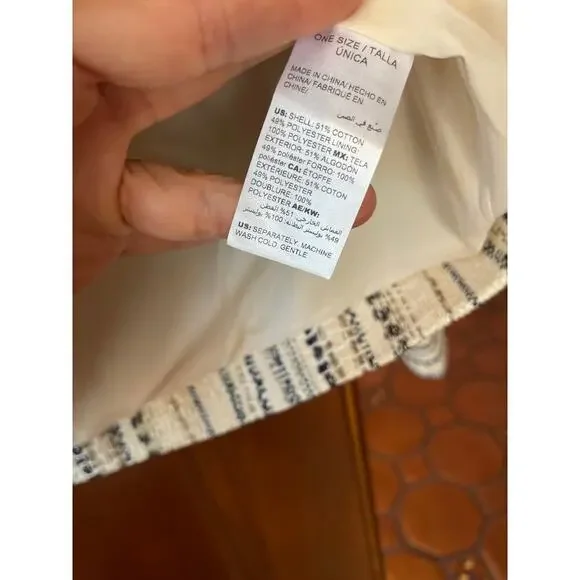 Chicos tweed zip up jacket size L - Picture 3 of 5